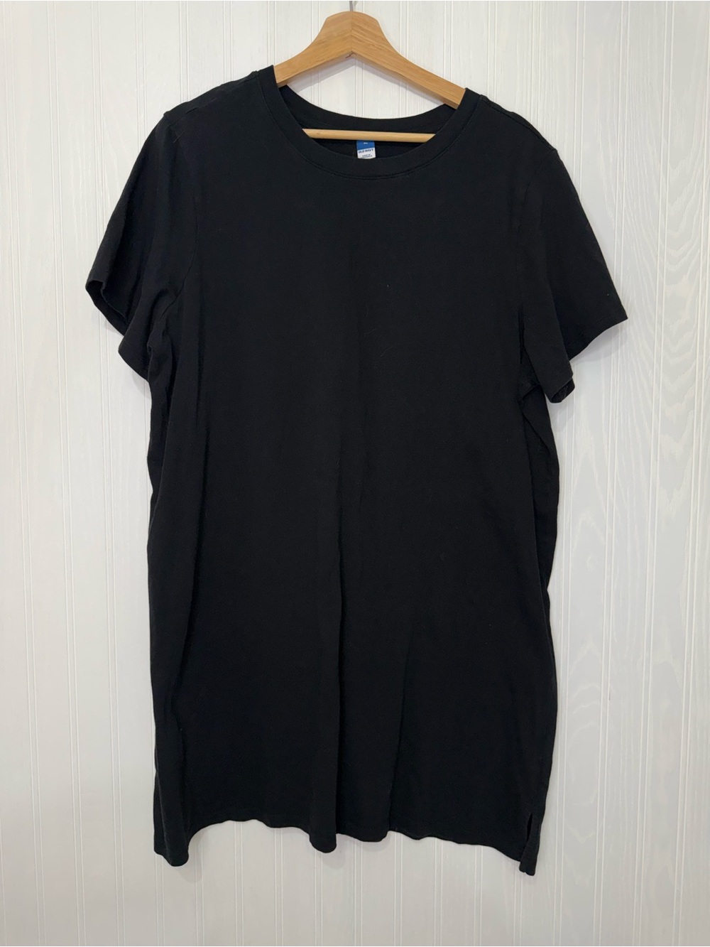 Old Navy Vintage Tee short sleeve dress black size XL - Picture 2 of 7